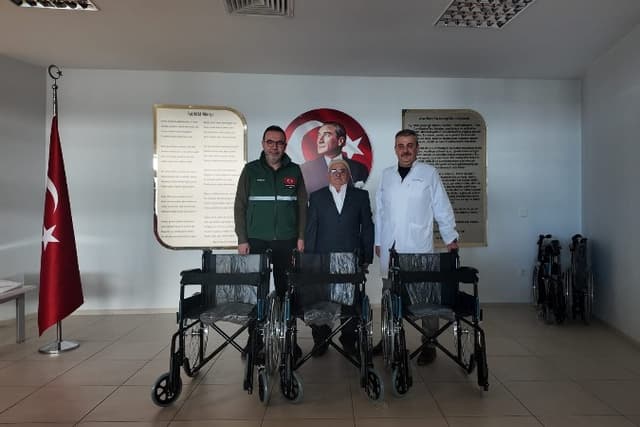 MUĞLA EĞİTİM VE ARAŞTIRMA HASTANESİNE DESTEKLER SÜRÜYOR